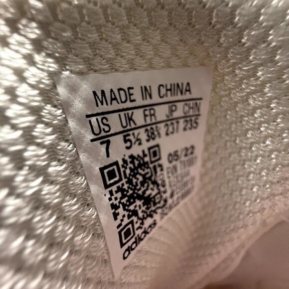 Adidas Codechaos 22 BOA Sneaker Womens 7 White Pink Spikeless Golf Shoes GX3944 - Picture 2 of 8